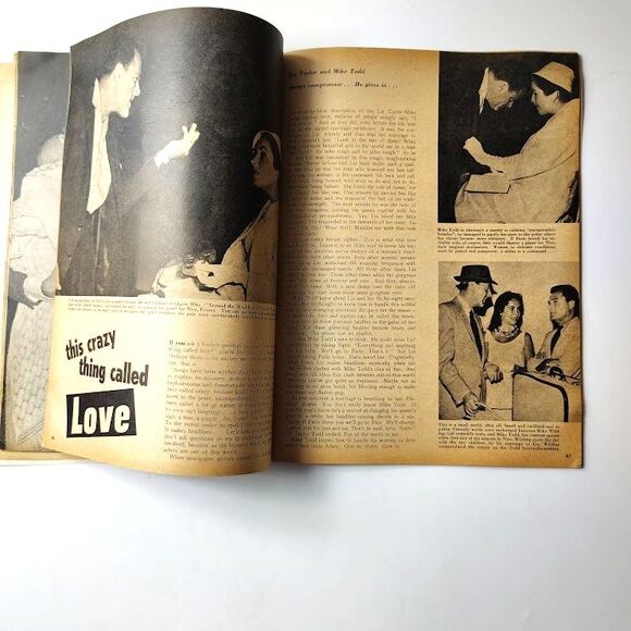 1957, Natalie Wood, "Screen Stars" Magazine (No Label) Scarce /Vintage - Picture 5 of 6